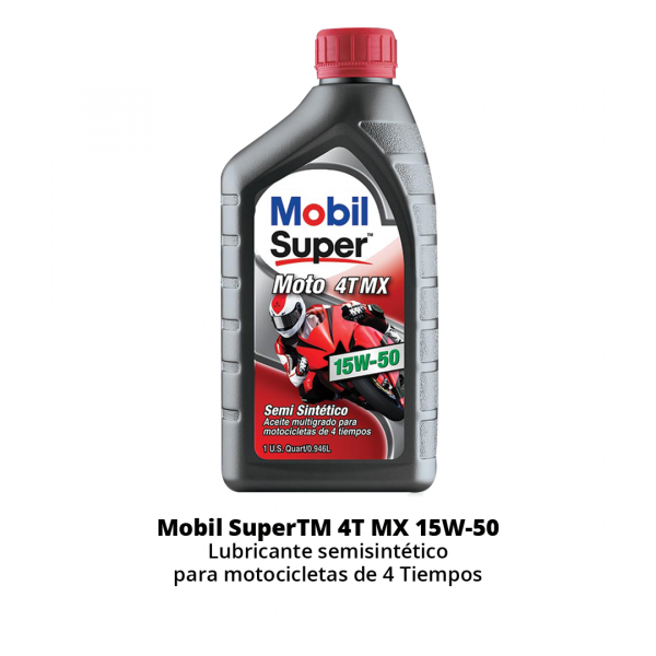 Mobil Super TM 4T MX 15W-50