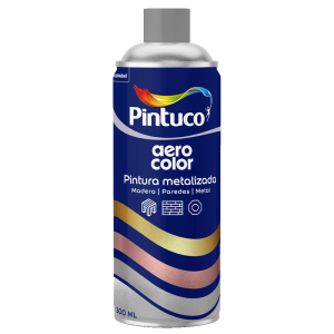 AEROSOLES AEROCOLOR METALIZADA BRILLANTE 300 ML